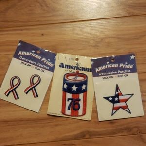 American Patriotic Patches (3pk)